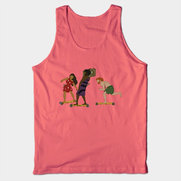 Since the Dawn of Time Tank Top by nomadicartsstudio